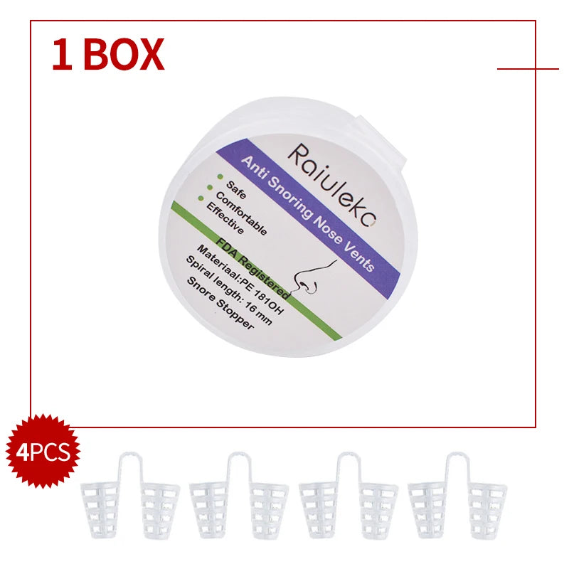 Anti-Snoring Nose Vent – Snore Stopper for Better Sleep