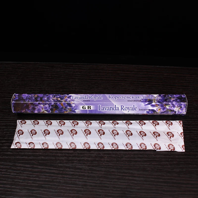 20 Sticks Indian Incense – White Sage, Lavender & Aromatherapy Scents