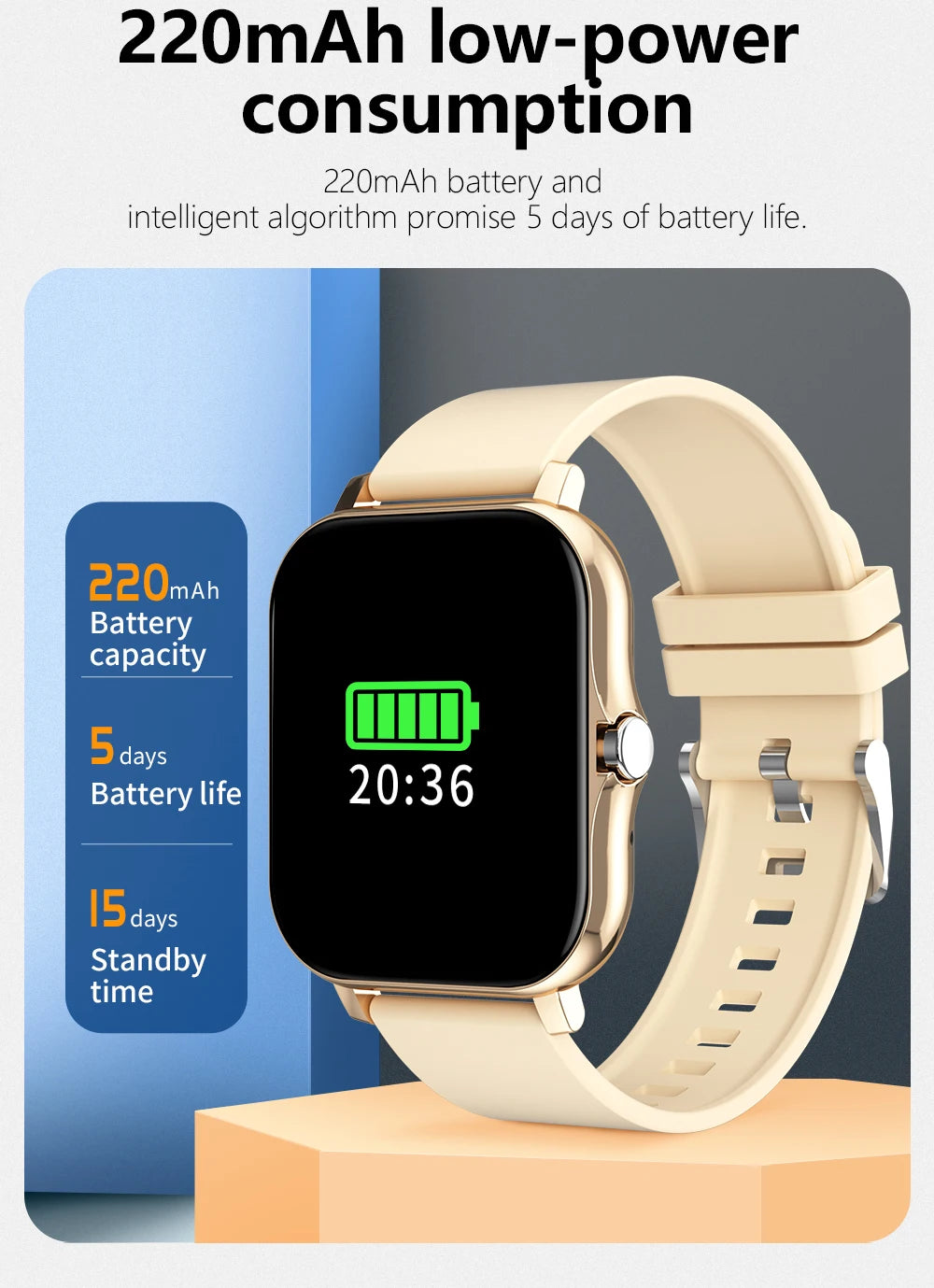 2025 Smart Watch with Bluetooth Calls, Fitness Tracking, and Heart Rate Monitor – 1.83'' Display