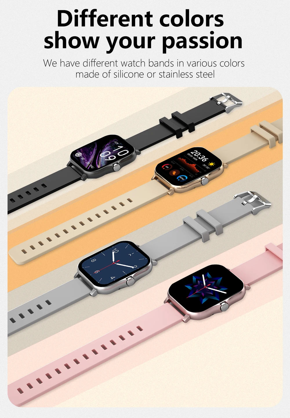 2025 Smart Watch with Bluetooth Calls, Fitness Tracking, and Heart Rate Monitor – 1.83'' Display