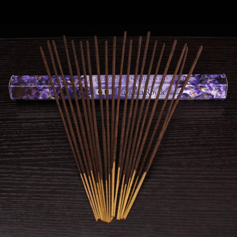 20 Sticks Indian Incense – White Sage, Lavender & Aromatherapy Scents