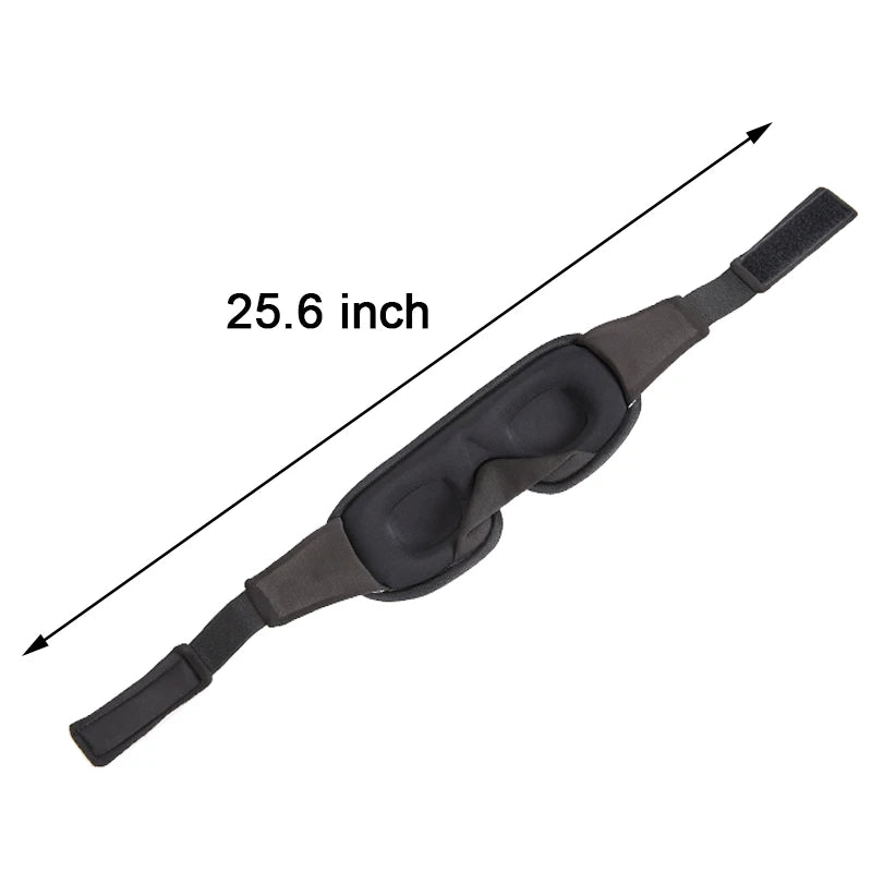 3D Padded Sleep Mask – Light Blocking Eyeshade Eyepatch