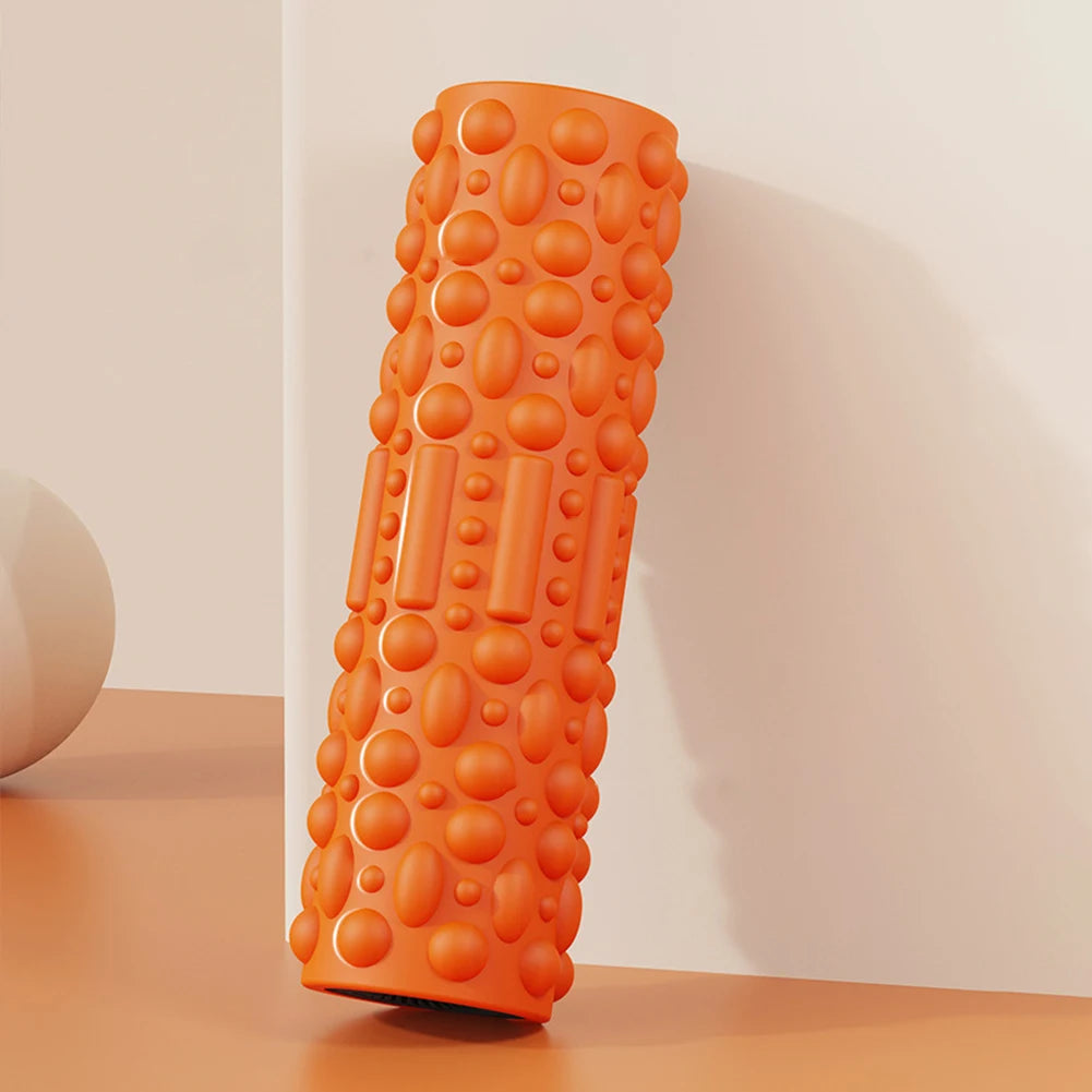 Electric Vibrating Foam Roller – Rechargeable 5-Mode Muscle Massager