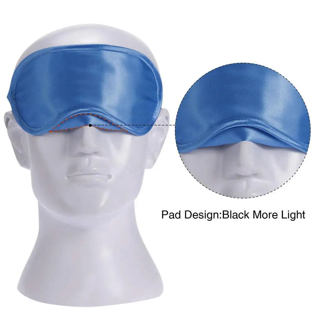 Silk Eye Mask – Soft Shading Sleep Eye Patch for Travel, Nap & Relaxation