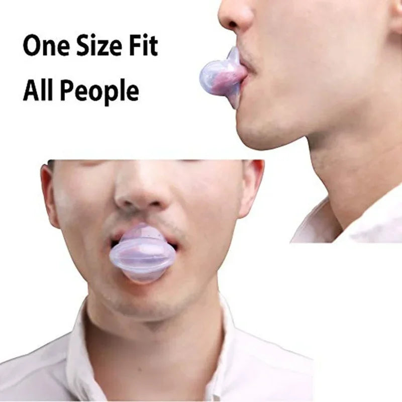 Silicone Anti-Snore Mouthpiece – Tongue Retainer Sleep Aid
