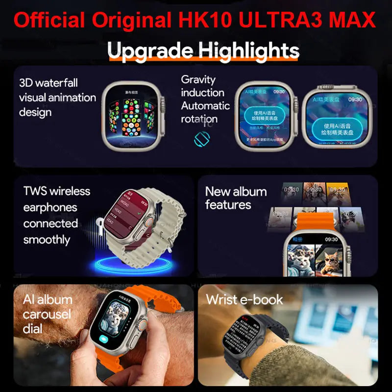 HK10 ULTRA 3 MAX Smartwatch