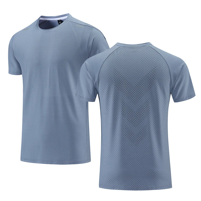 Men’s Quick Dry Running T-Shirt – Breathable Sports & Gym Top