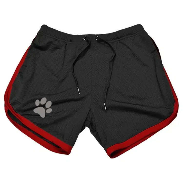 Men’s Summer Fitness Shorts – Breathable Mesh Running Pants