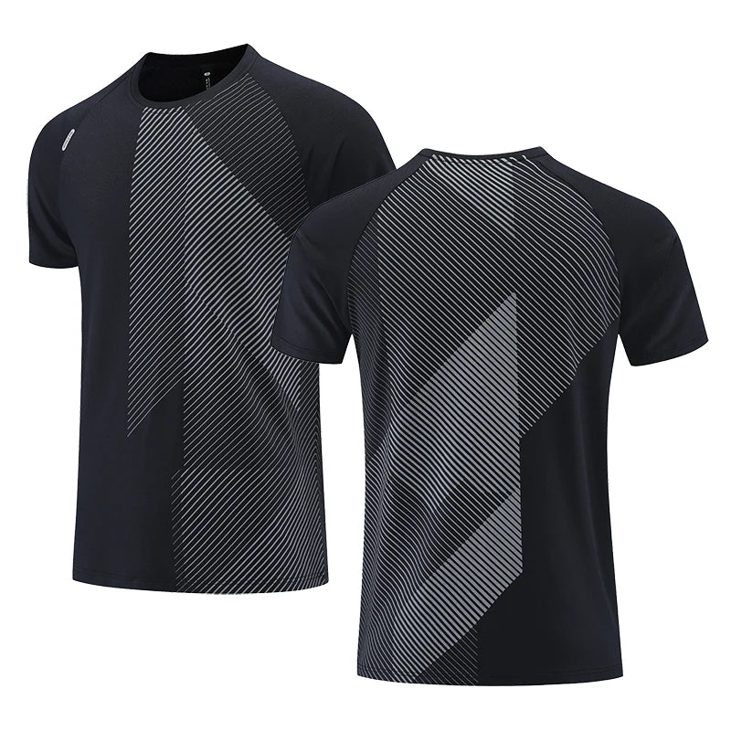 Men’s Quick Dry Running T-Shirt – Breathable Sports & Gym Top