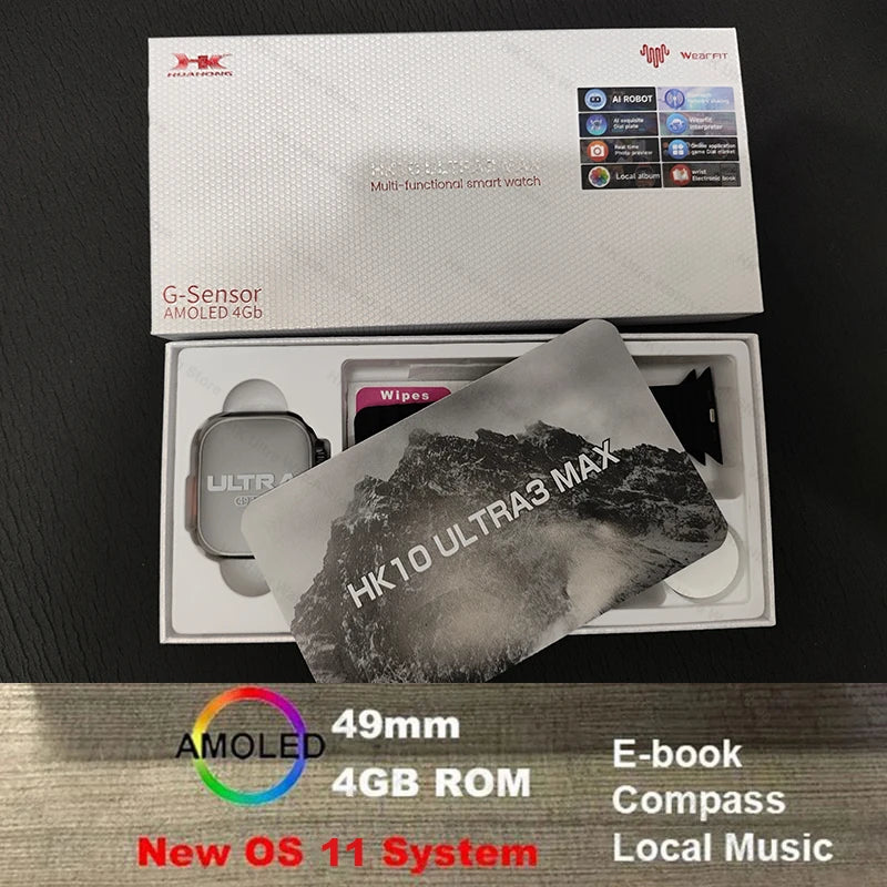 HK10 ULTRA 3 MAX Smartwatch