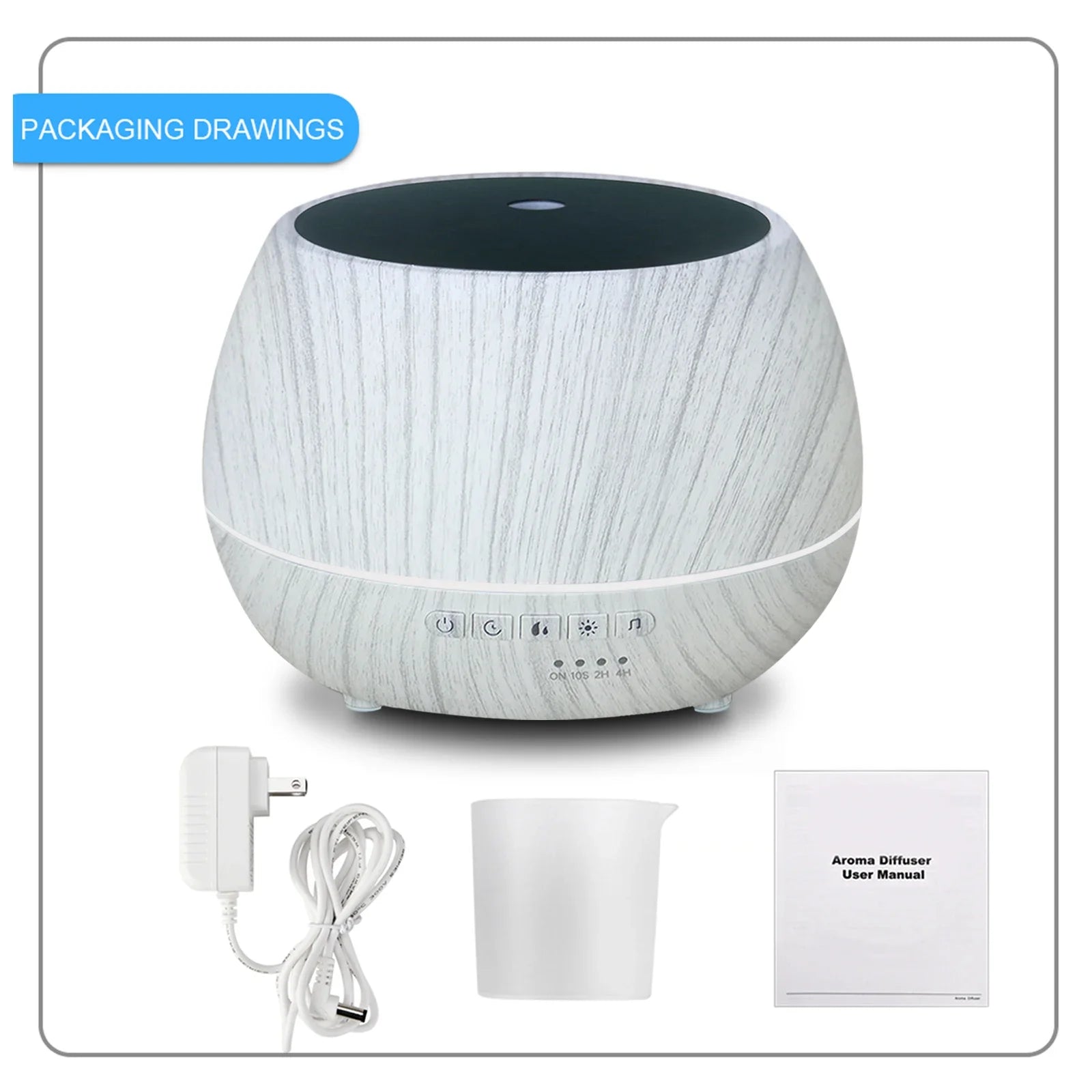 Tuya WiFi Smart Humidifier & Essential Oil Diffuser