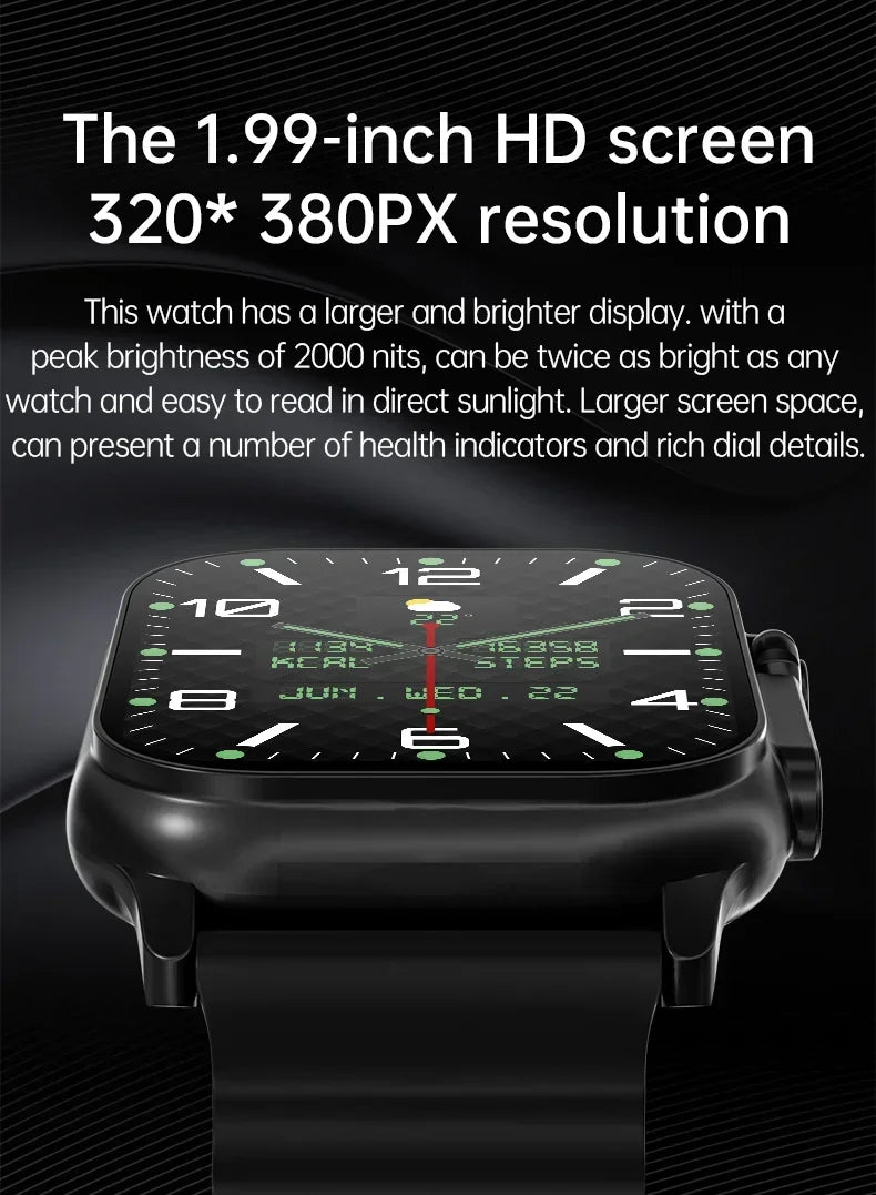 2025 T900 Ultra 2 Smart Watch – 49mm AMOLED, NFC & Waterproof