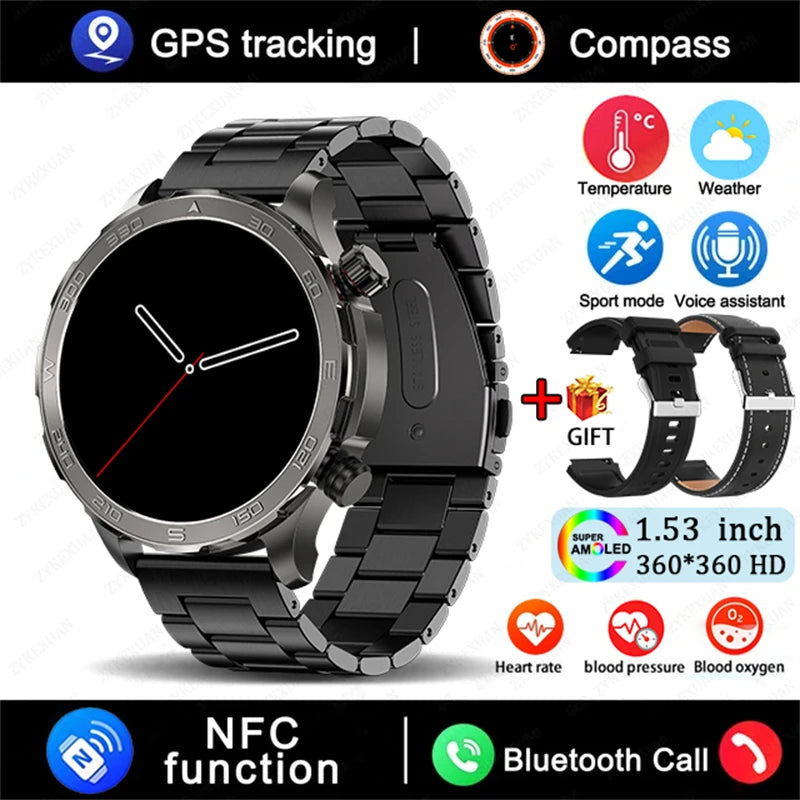2025 GPS Bluetooth Call Smartwatch