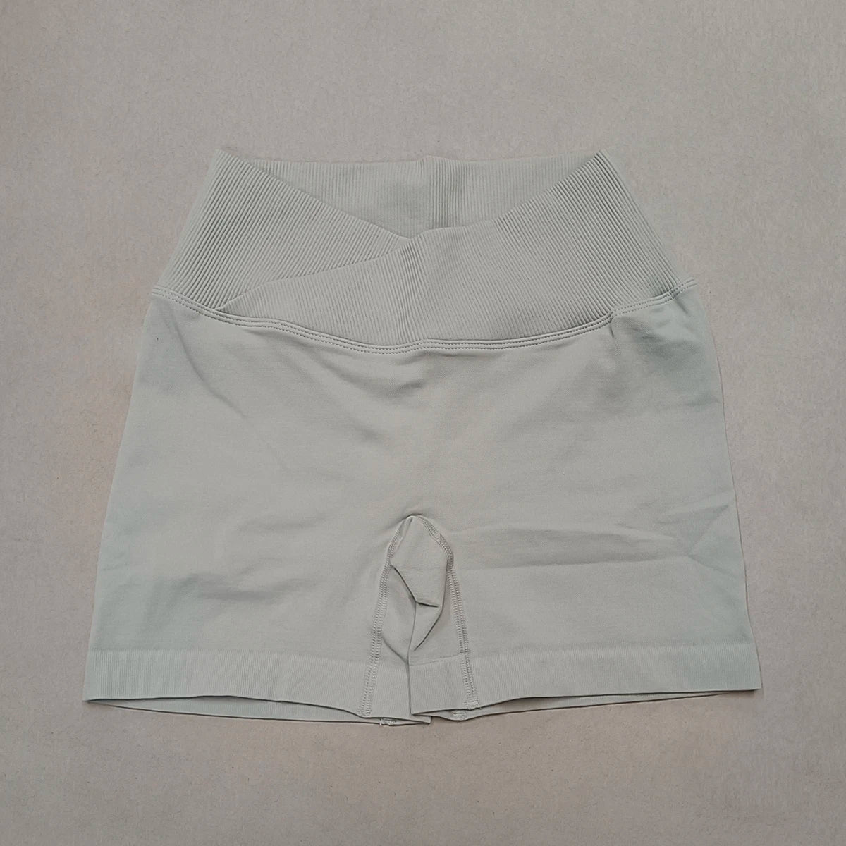 Women’s High Waist Crossover Yoga Shorts