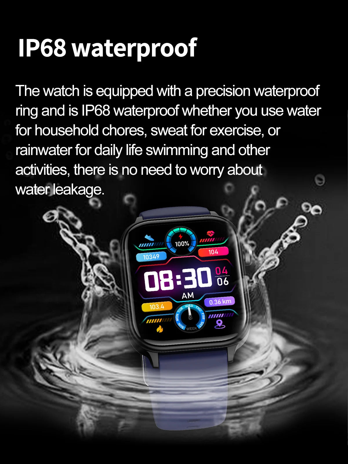 2025 ECG+PPG Smart Watch – Women’s Health & Vital Signs Tracker
