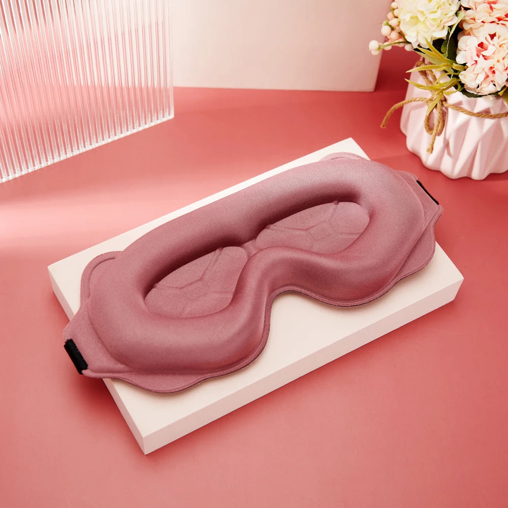 3D Memory Foam Sleep Mask – Light Blocking Eyeshade