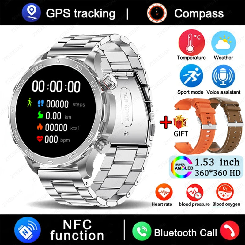 2025 GPS Bluetooth Call Smartwatch