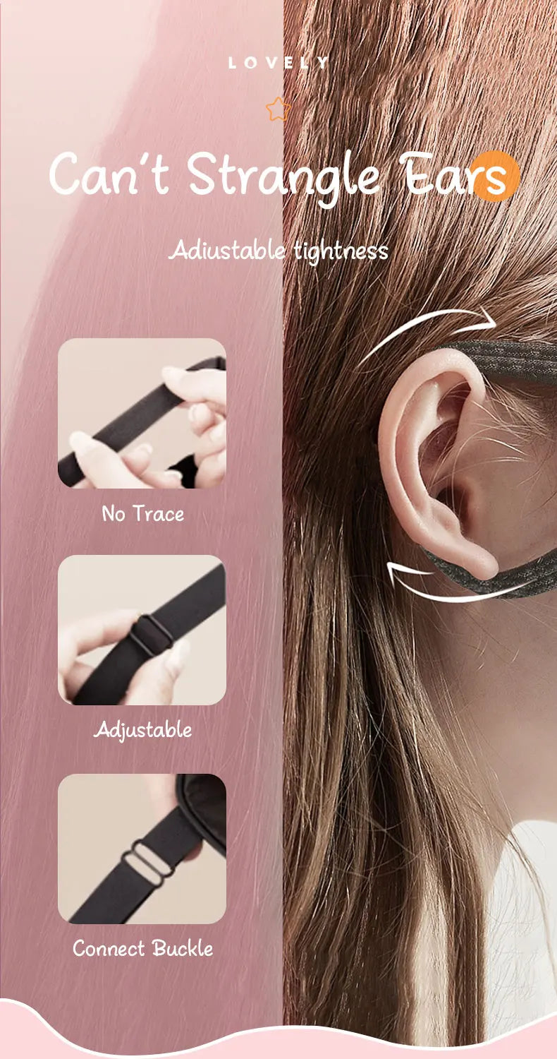 Sleeping Eye Mask – Travel & Relax Eyeshade for Women