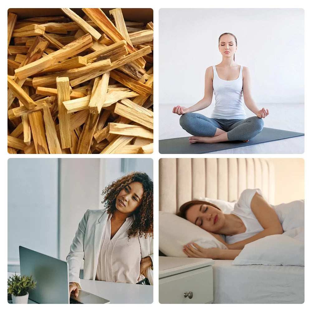 Palo Santo Natural Incense Sticks – Wooden Aroma Diffuser