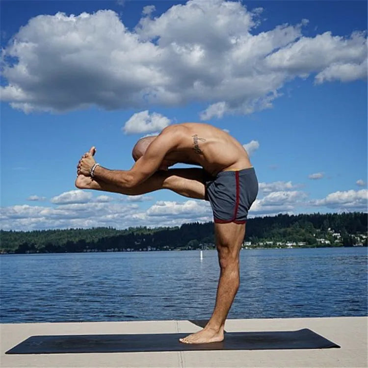 Men’s Summer Fitness Shorts – Breathable Mesh Running Pants