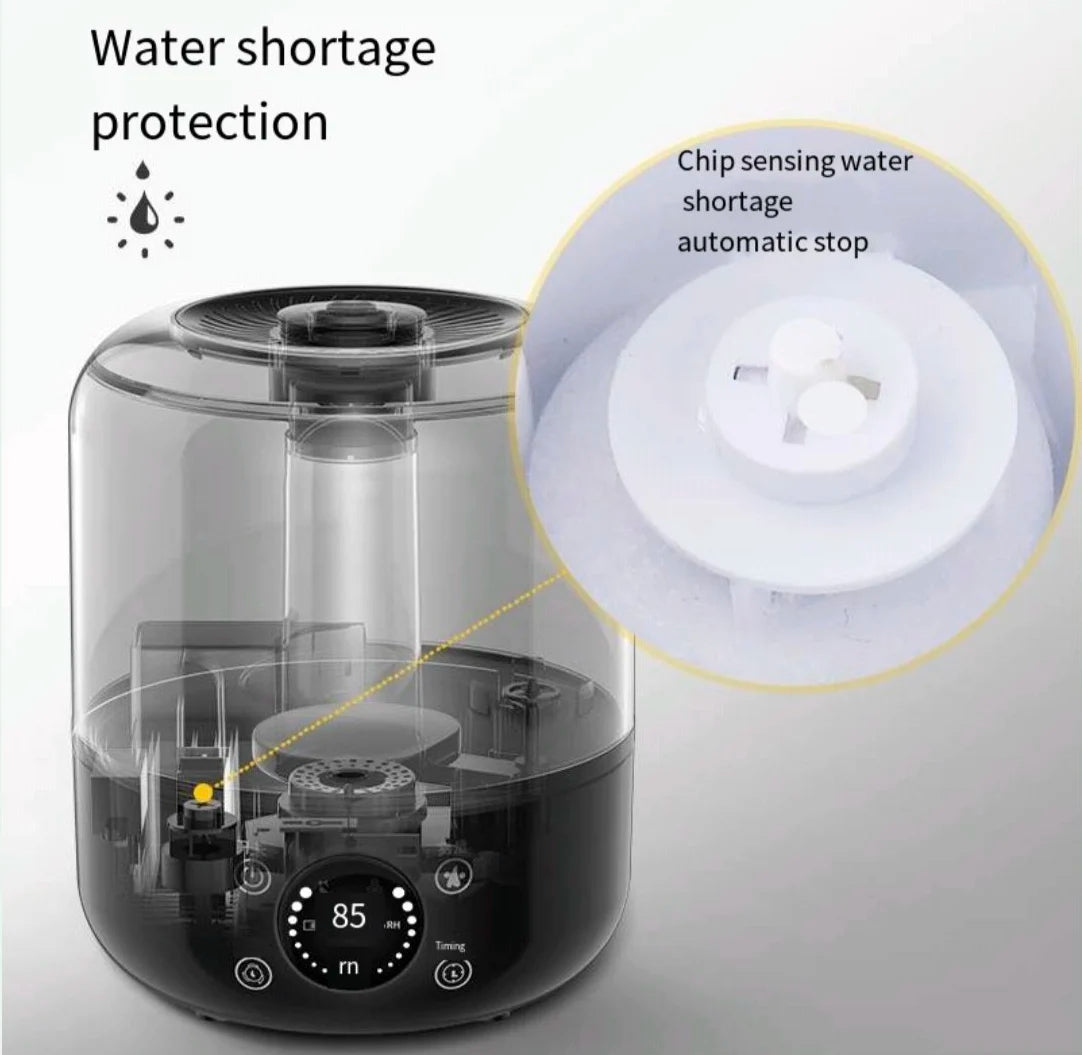 CK2 3L Silent Air Humidifier – Large Capacity Aroma Diffuser with Remote