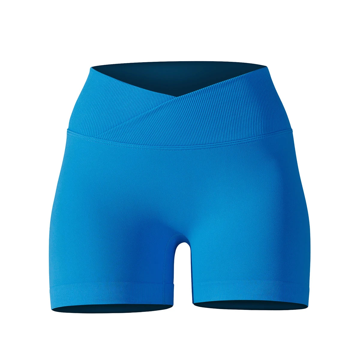 Women’s High Waist Crossover Yoga Shorts