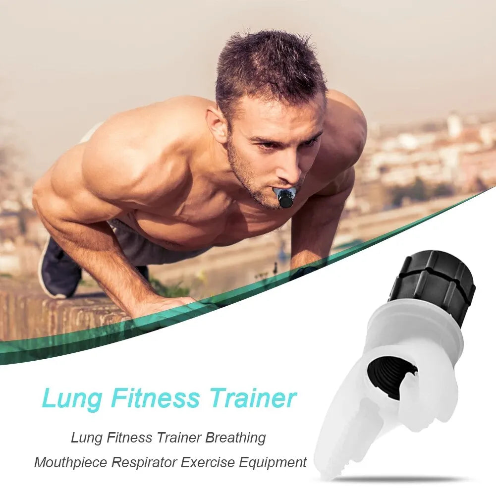 Breathing Trainer – Lung Exerciser for Respiratory Fitness & Endurance