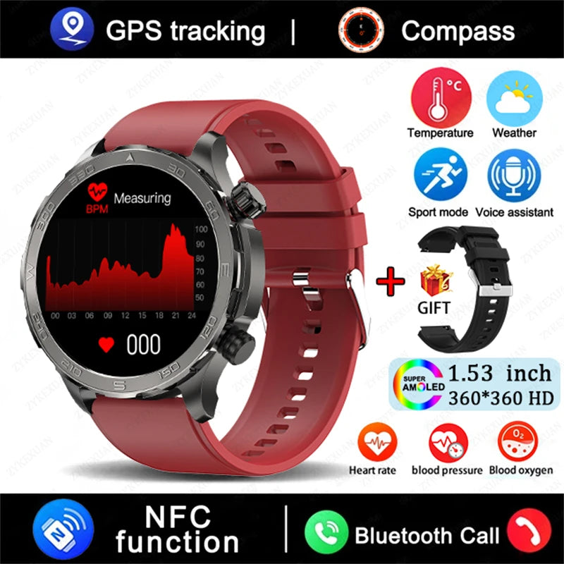 2025 GPS Bluetooth Call Smartwatch