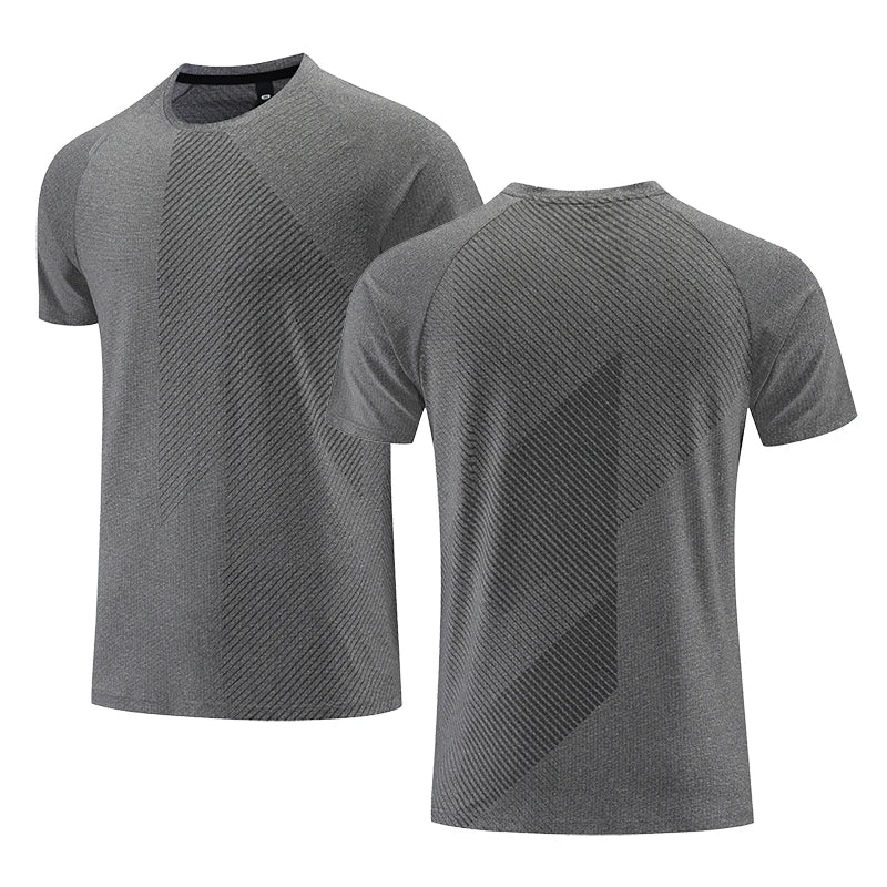 Men’s Quick Dry Running T-Shirt – Breathable Sports & Gym Top