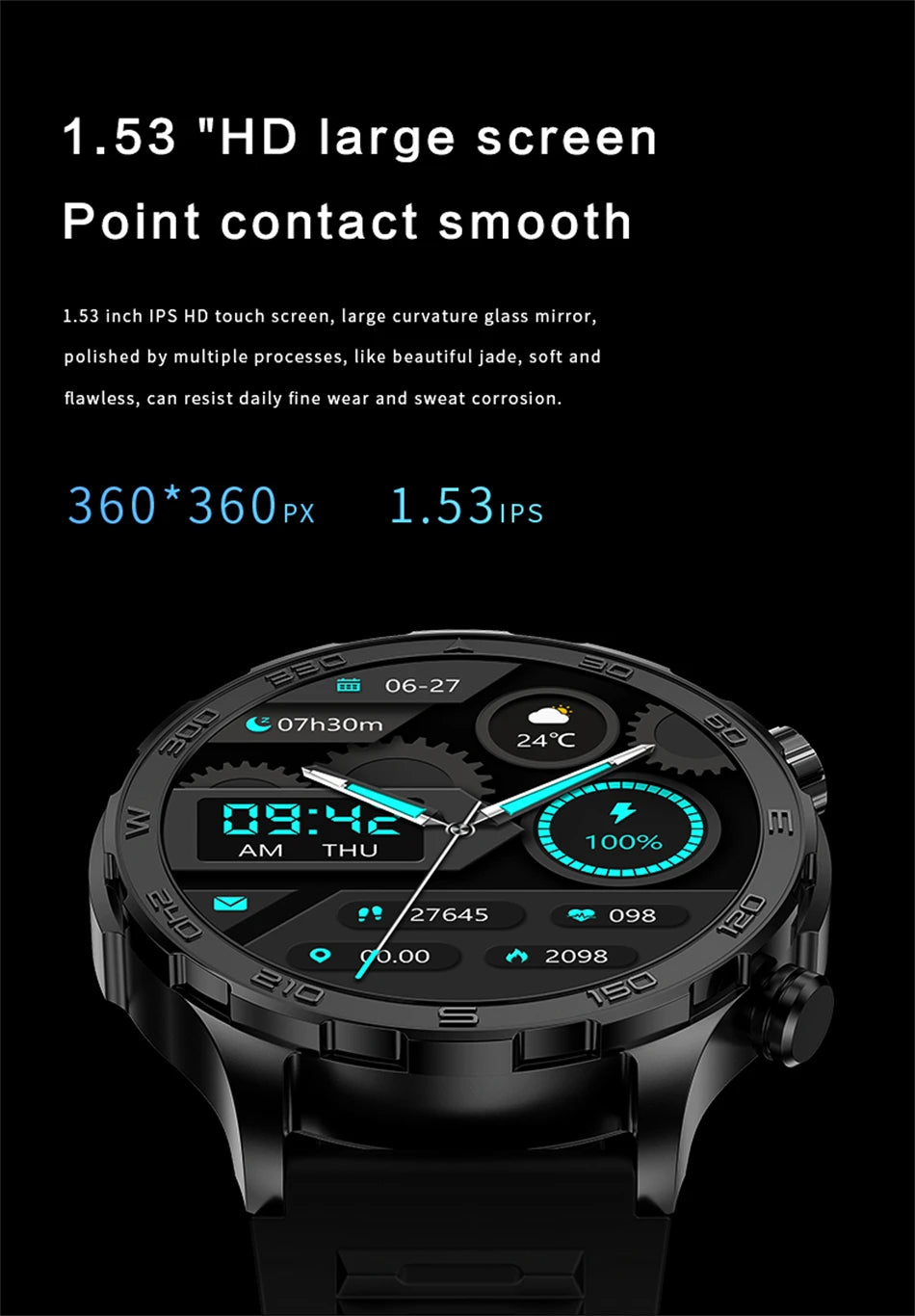 2025 GPS Bluetooth Call Smartwatch