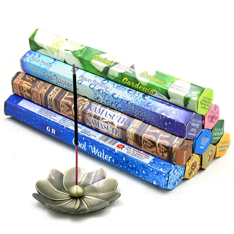 20 Sticks Indian Incense – White Sage, Lavender & Aromatherapy Scents