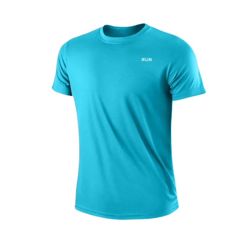 Men’s Quick Dry Gym T-Shirt – Summer Fitness & Running Top