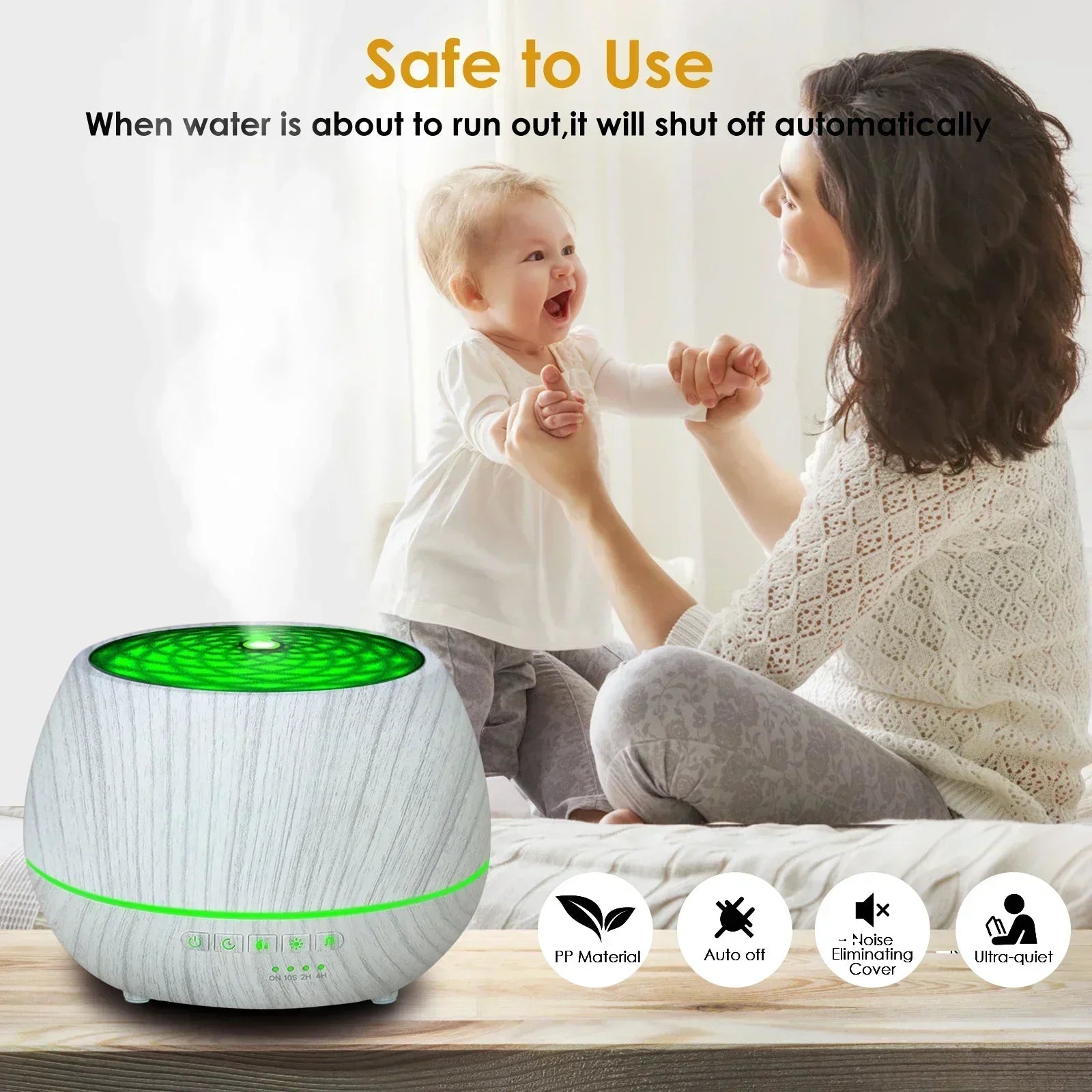 Tuya WiFi Smart Humidifier & Essential Oil Diffuser