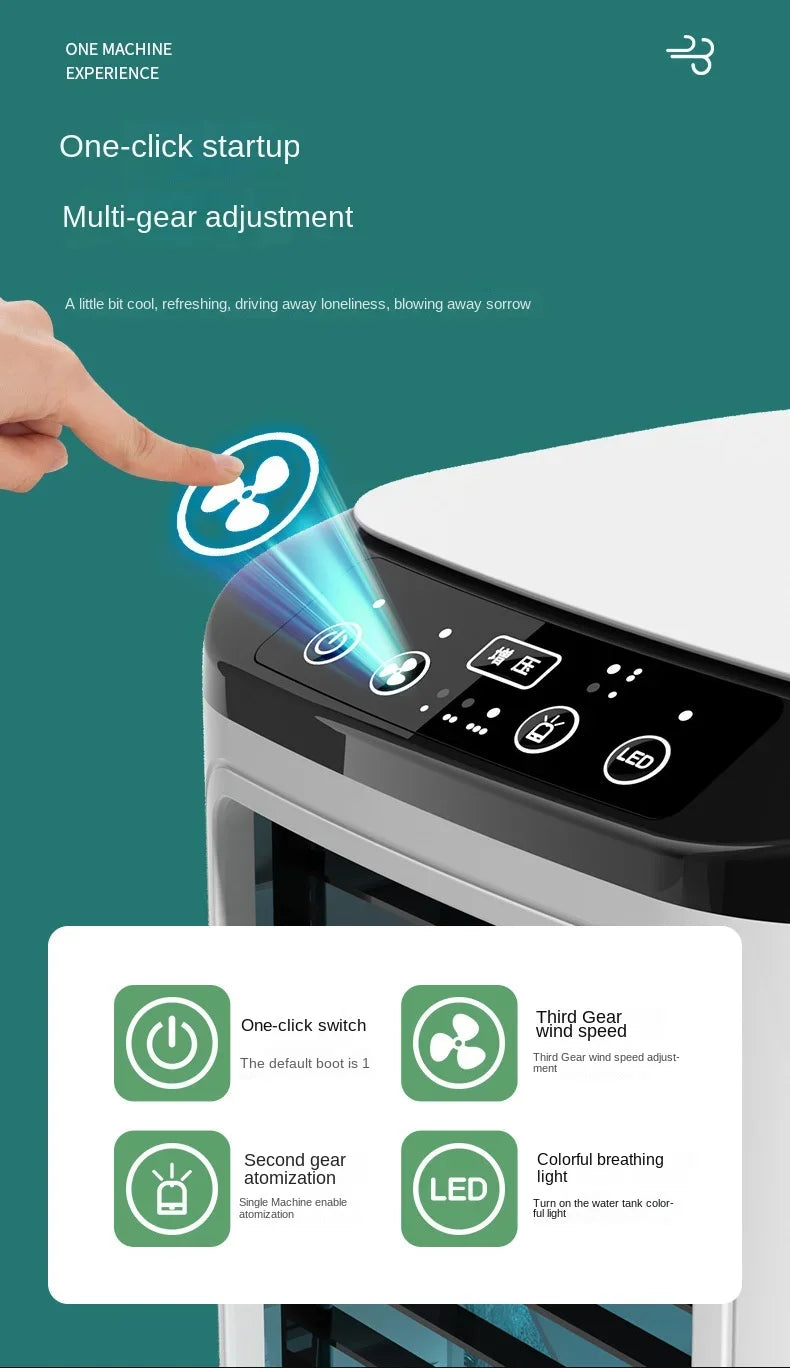 Portable Desktop Air Conditioner Fan