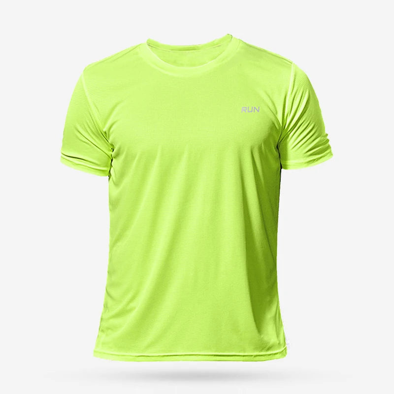 Men’s Quick Dry Gym T-Shirt – Summer Fitness & Running Top
