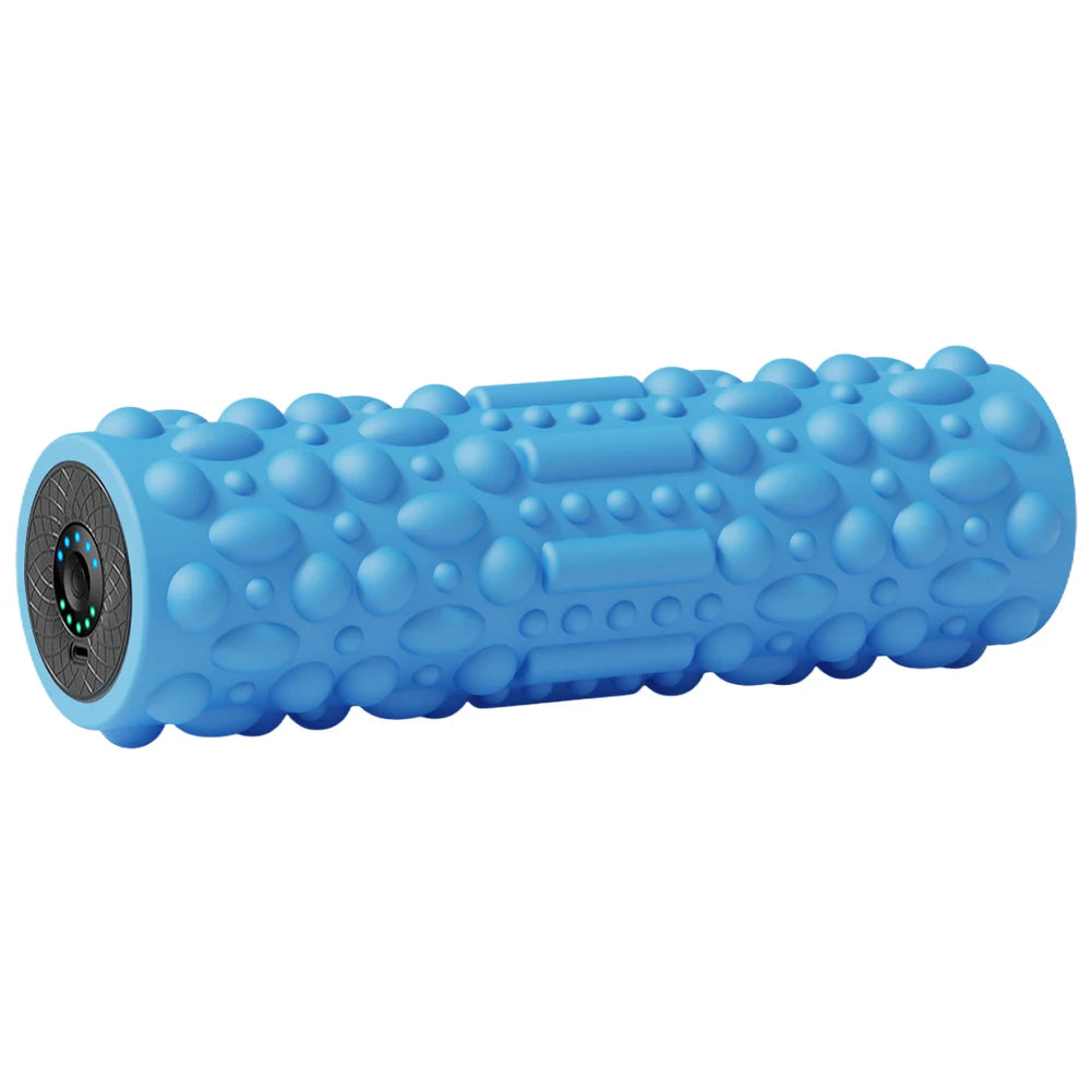 Electric Vibrating Foam Roller – Rechargeable 5-Mode Muscle Massager