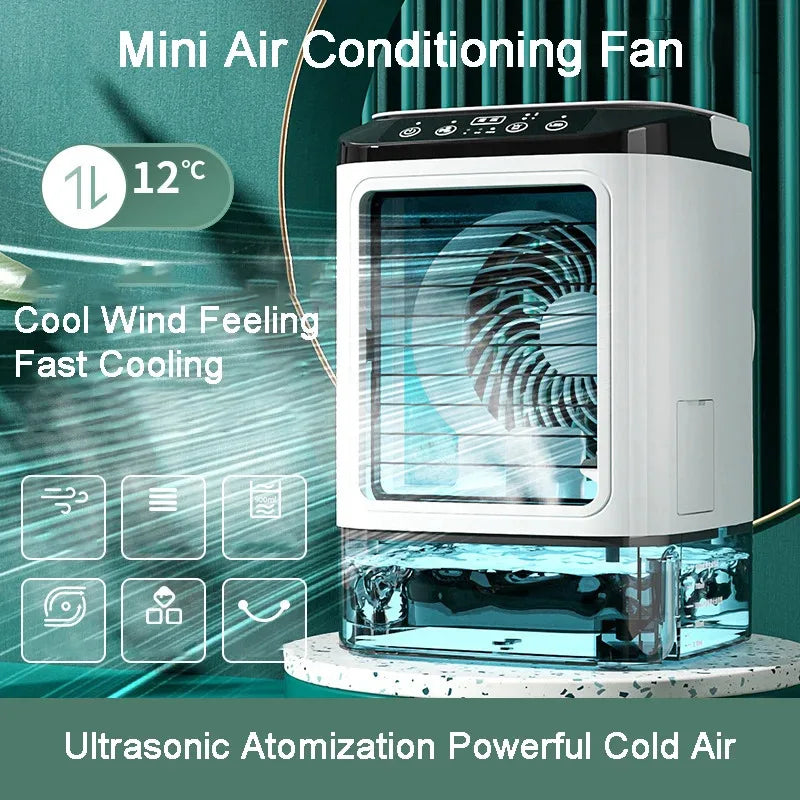 Portable Desktop Air Conditioner Fan