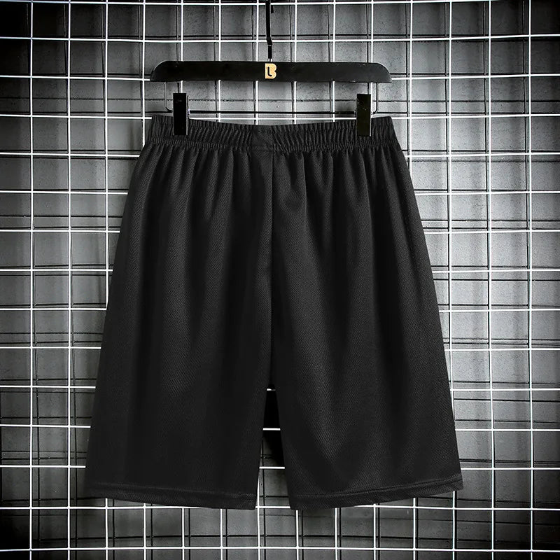 Striped Outdoor Running Shorts – Lightweight Fitness Pants