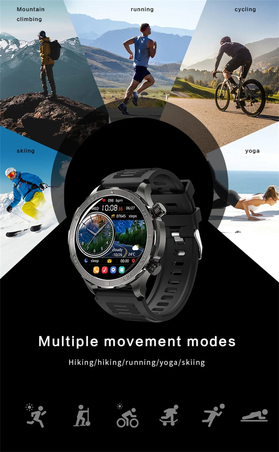 2025 GPS Bluetooth Call Smartwatch