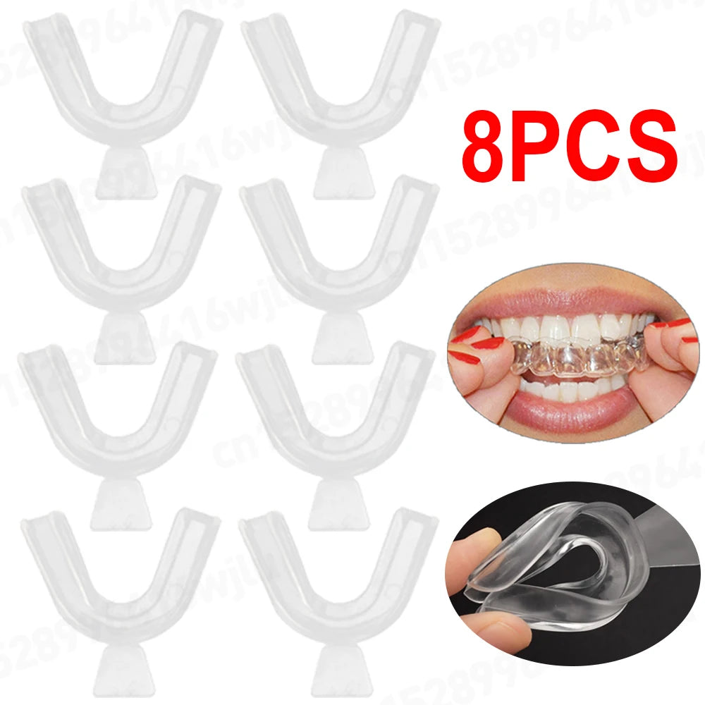 2–8PCS Anti-Snoring Mouth Guard
