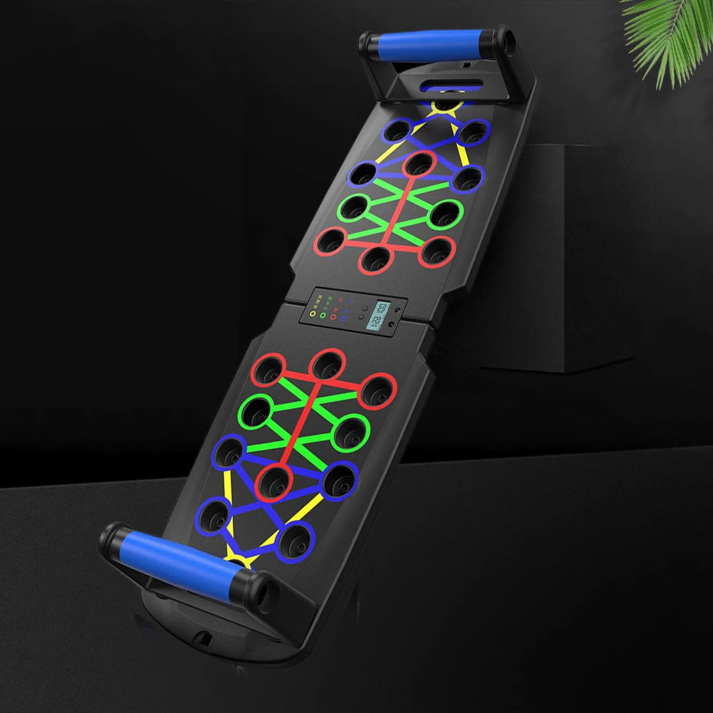 Foldable Push-Up Board – Multifunctional Portable Fitness Trainer