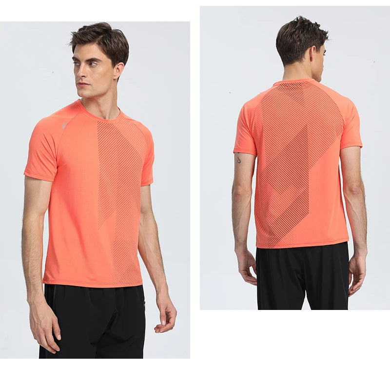 Men’s Quick Dry Running T-Shirt – Breathable Sports & Gym Top