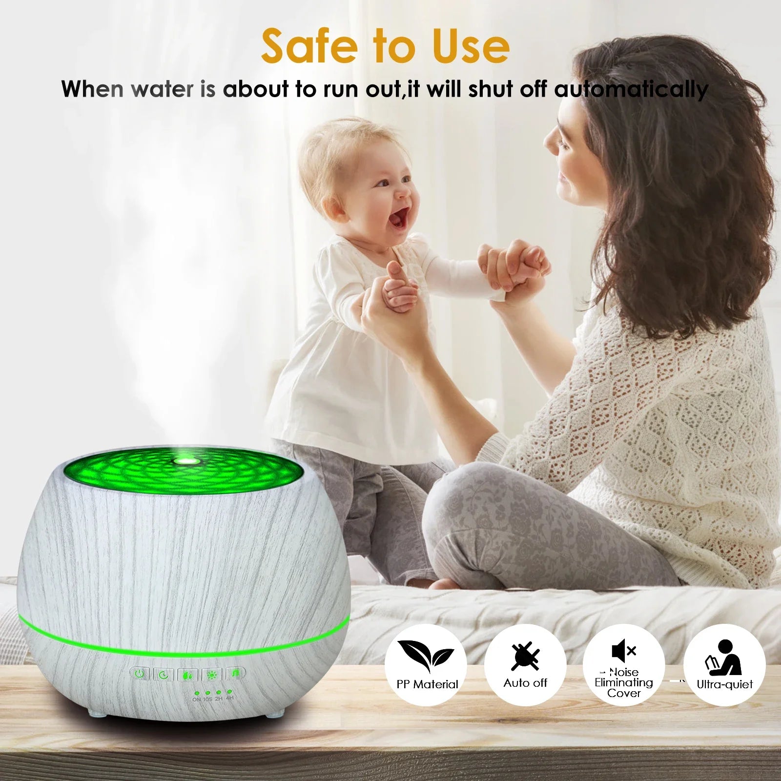 Tuya WiFi Smart Humidifier & Essential Oil Diffuser