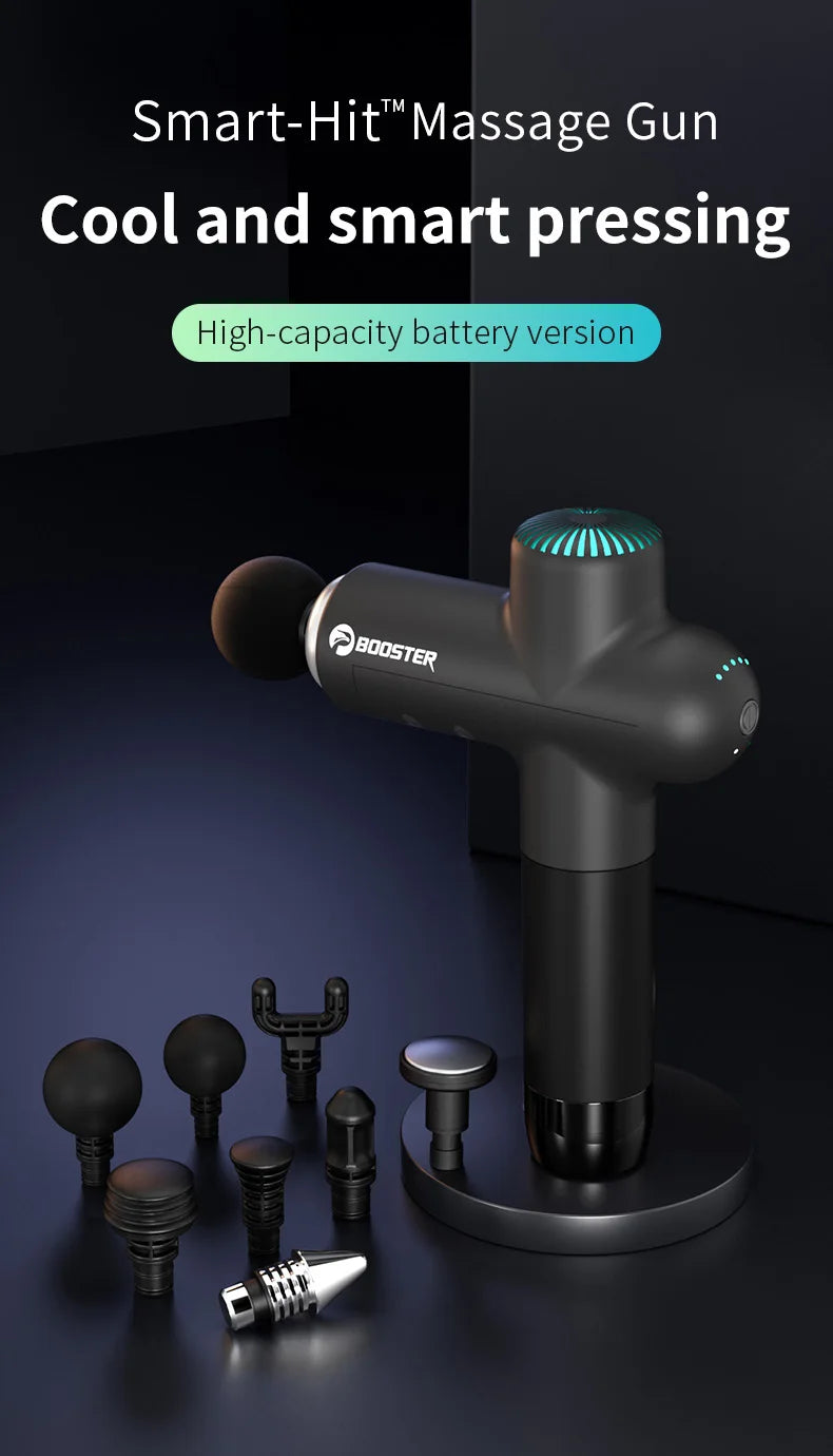 Booster Electric Massage Gun – Smart Fascia Muscle Relaxation