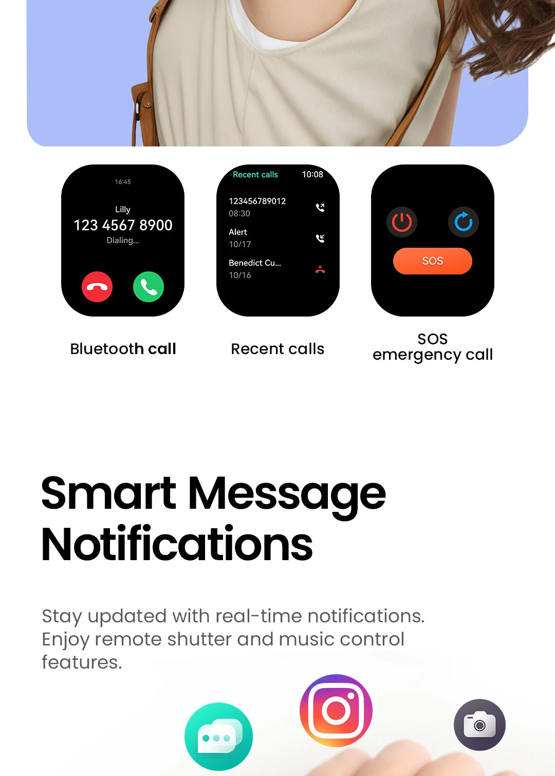 HAYLOU S6 Smart Watch – Voice Calling & Health Monitoring