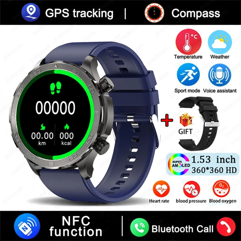 2025 GPS Bluetooth Call Smartwatch