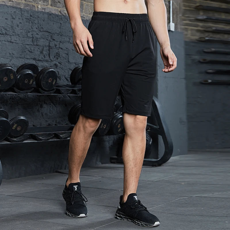 Men’s Black Running Shorts