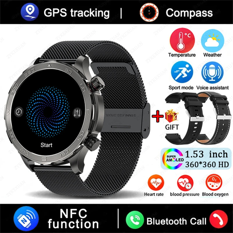 2025 GPS Bluetooth Call Smartwatch