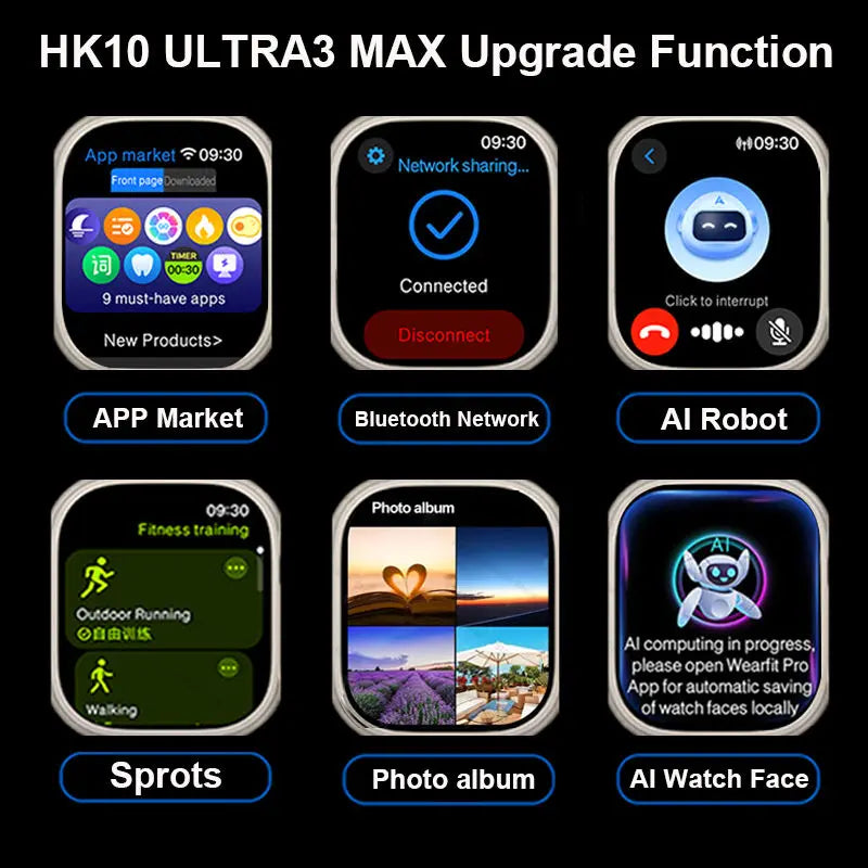 HK10 ULTRA 3 MAX Smartwatch