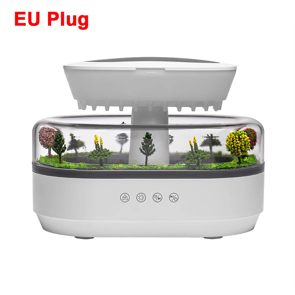 Aroma Humidifier with Raindrop Design